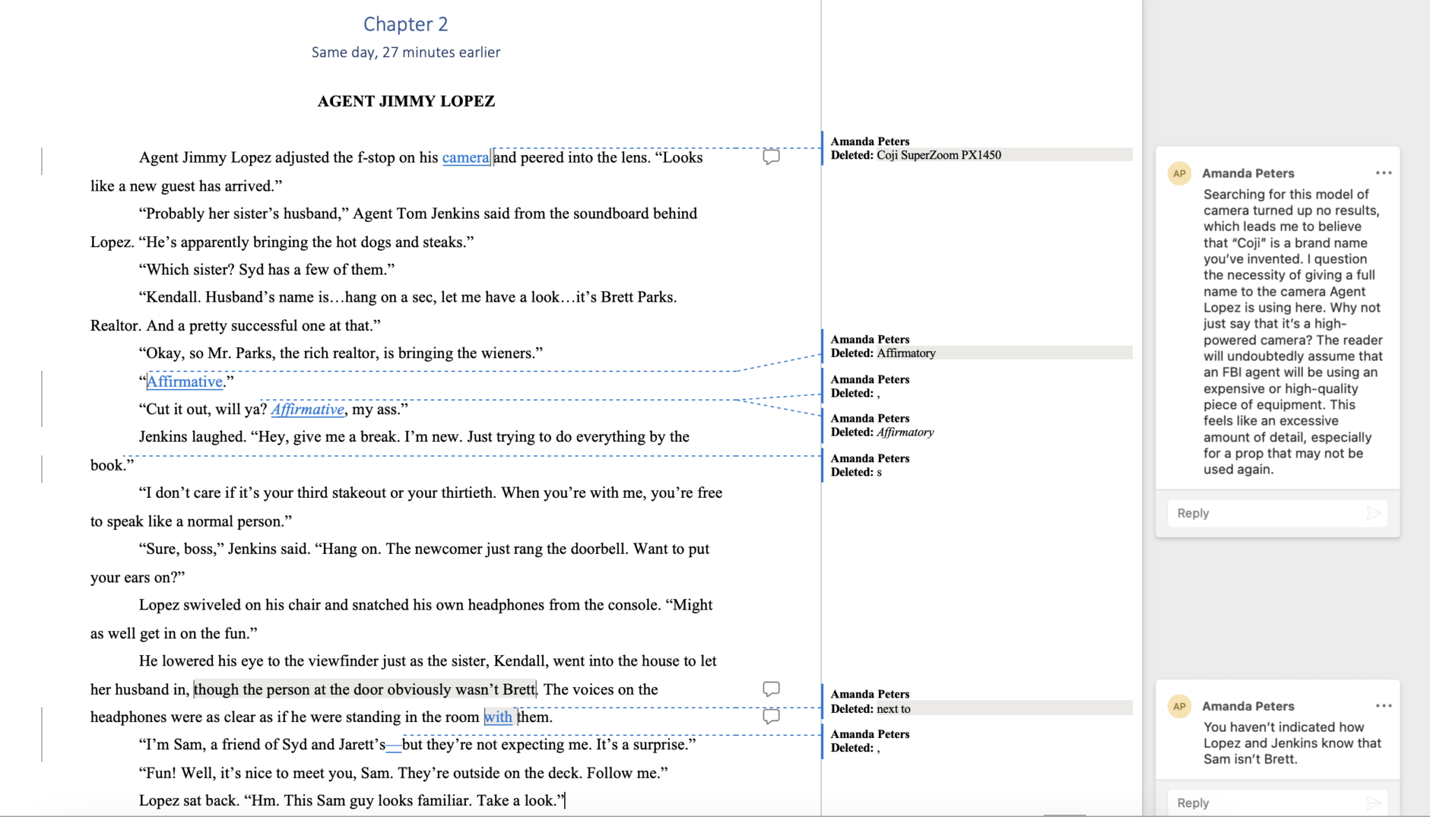 A Peek Behind the Editing Curtain