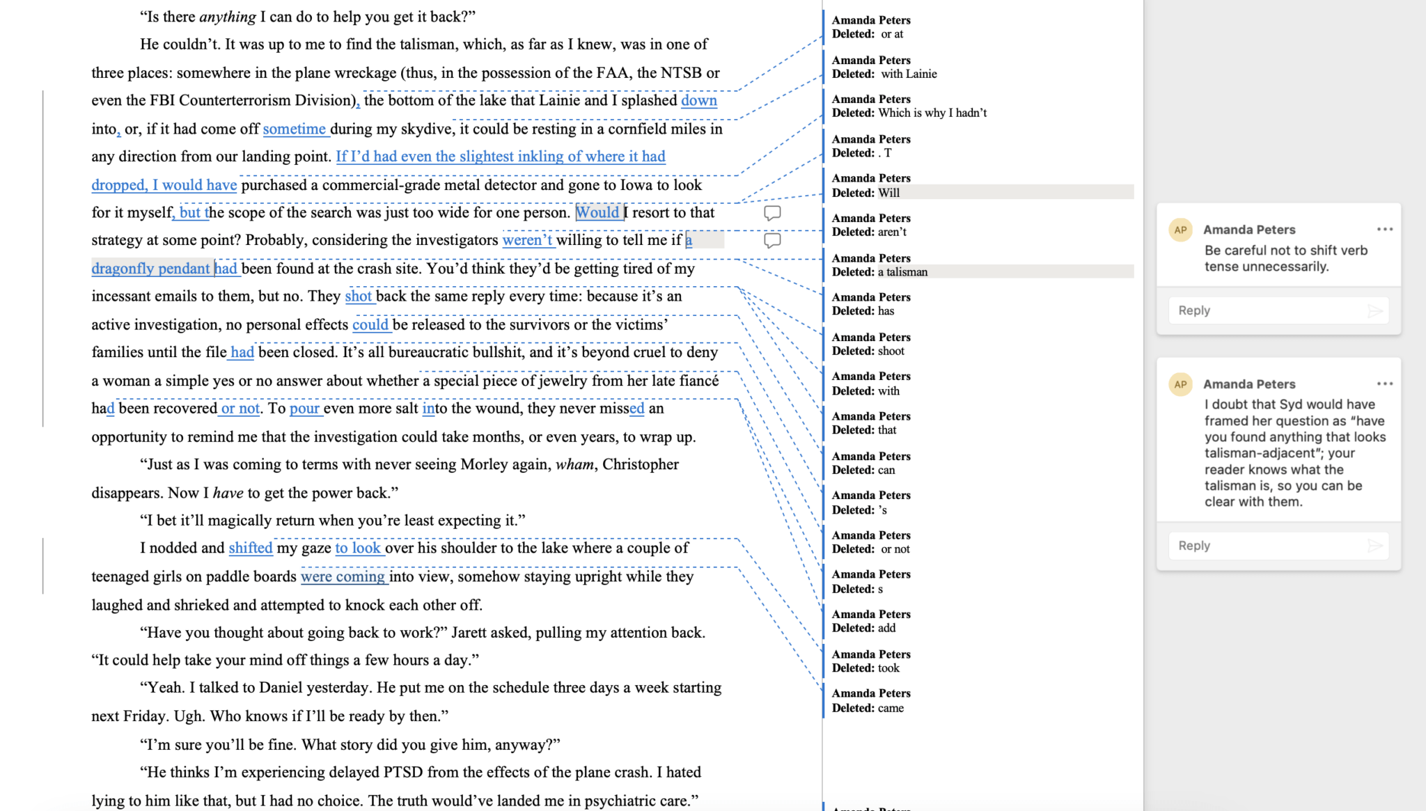 A Peek Behind the Editing Curtain