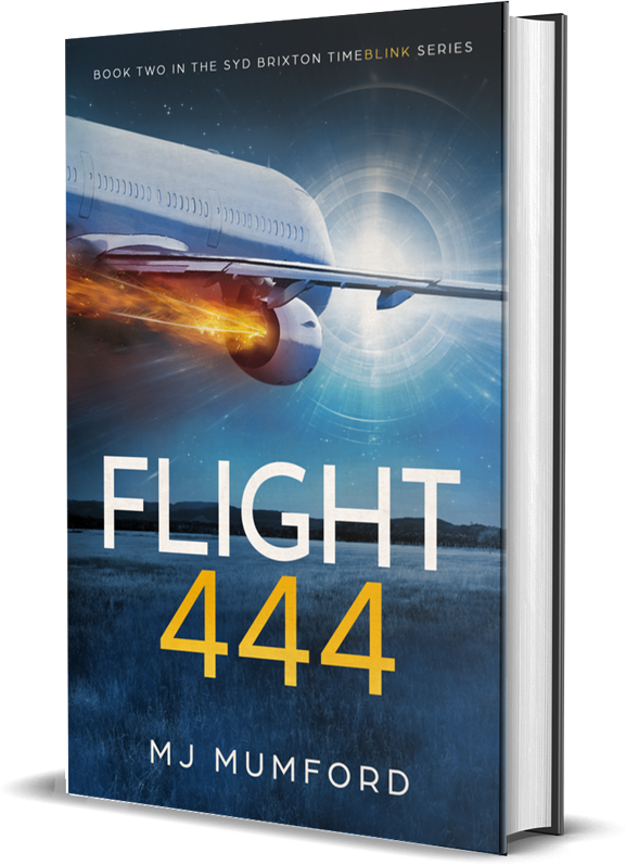 Flight 444, novel by MJ Mumford