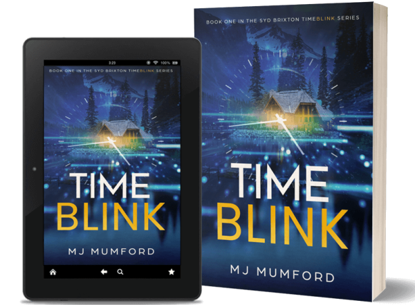 x TimeBlink, a novel by MJ Mumford